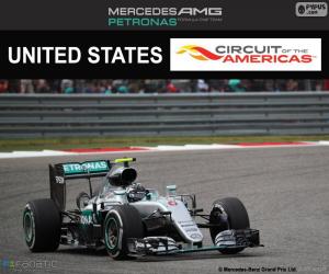 Puzzle Ο Nico Rosberg, 2016 Ηνωμένες Πολιτείες Grand Prix